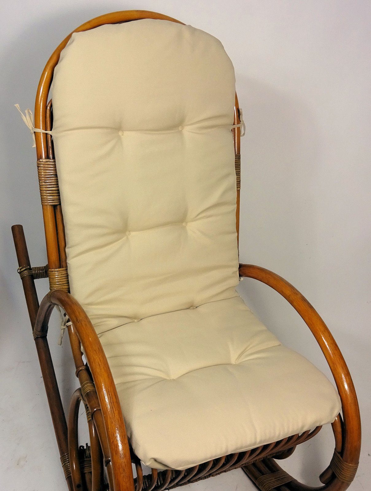 Rattani Polsterauflage Polster für Rattan Schaukelstuhl, Sesselauflage 125 günstig online kaufen