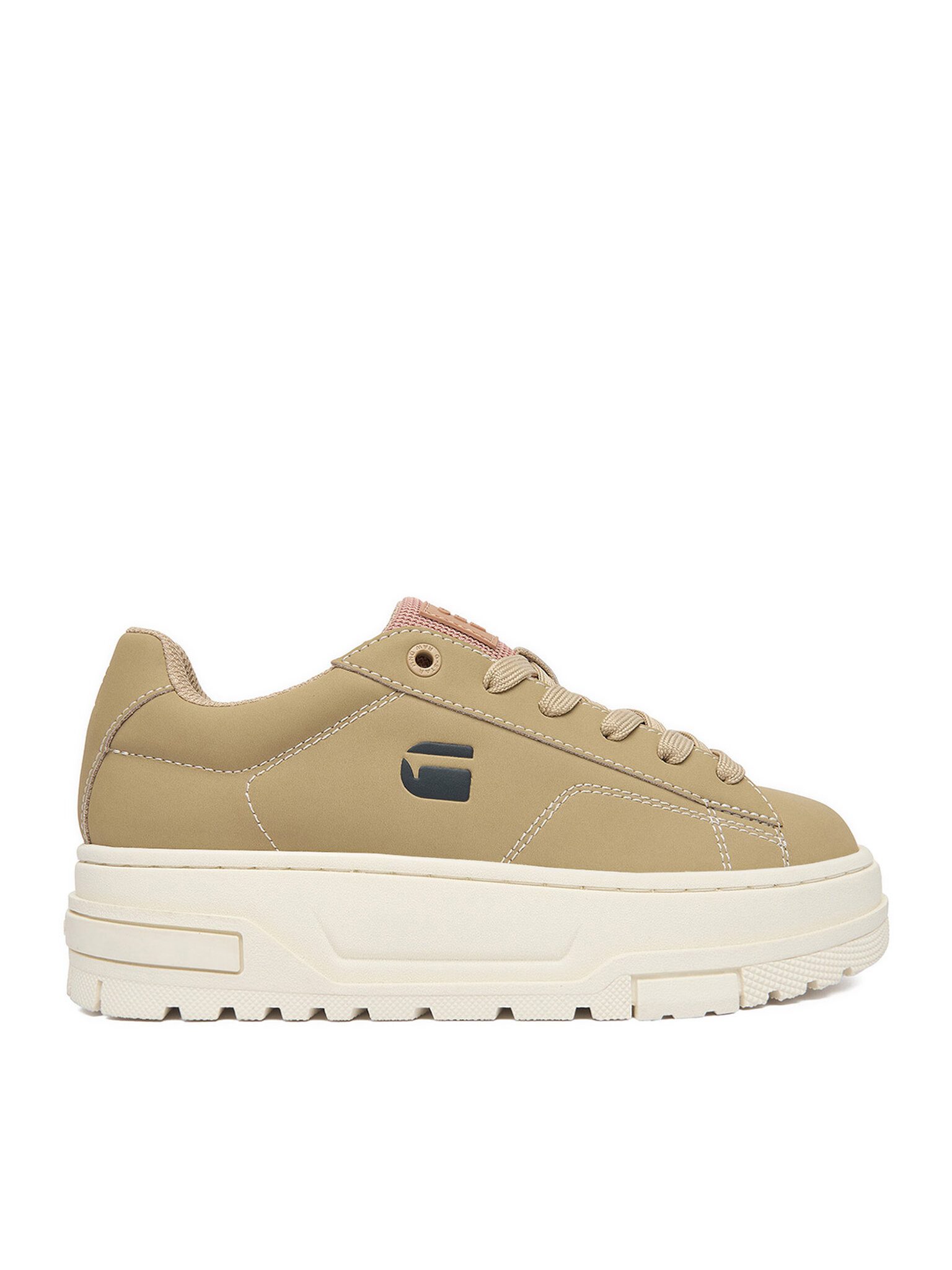 G-STAR G Star Raw Damen-Sneakers Beige G-STAR RAW-CEO-COLS Beige Sneaker