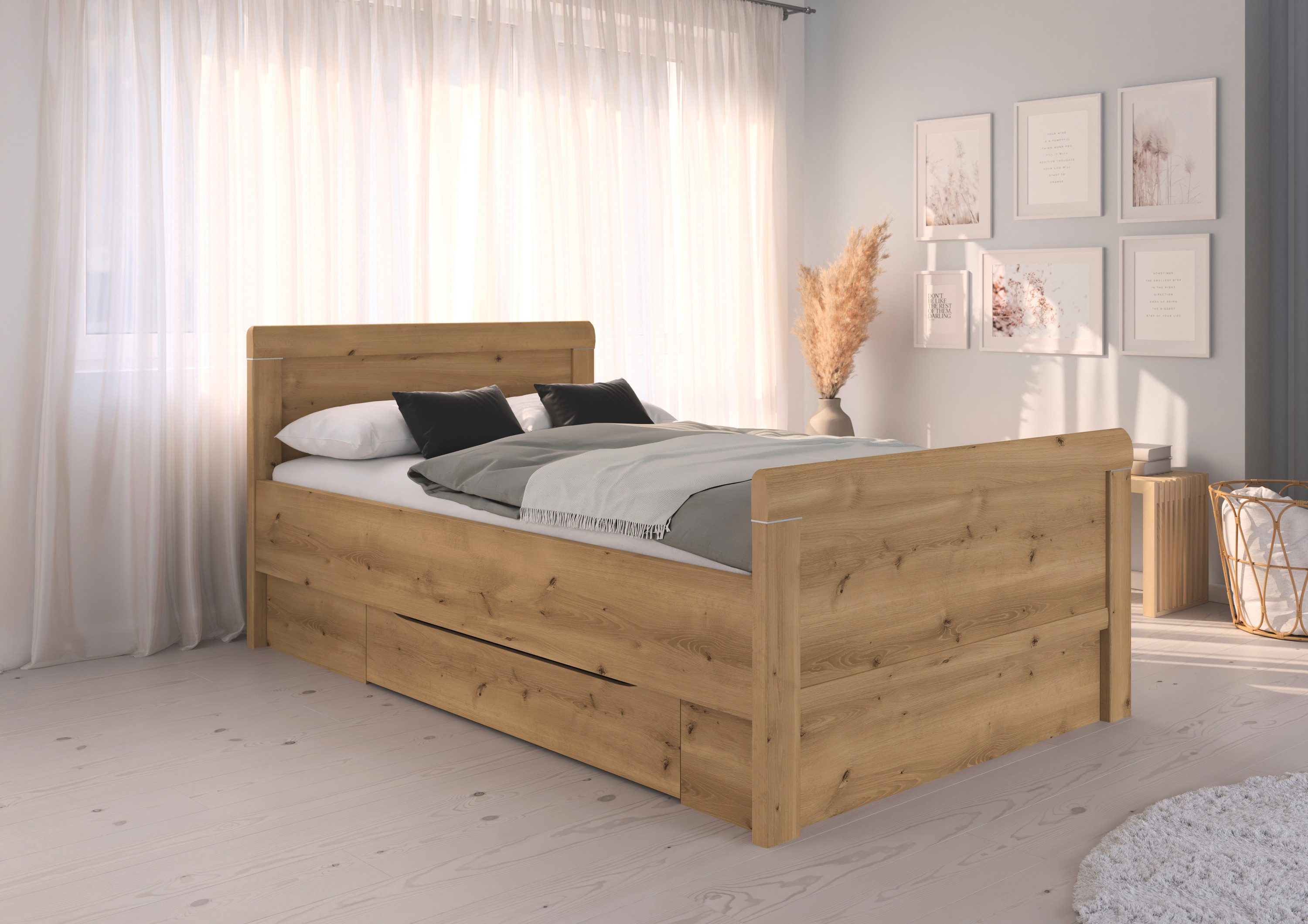 rauch Stauraumbett Bett Einzelbett Stollenbett Bettkästen EVELYN, in Komfor günstig online kaufen