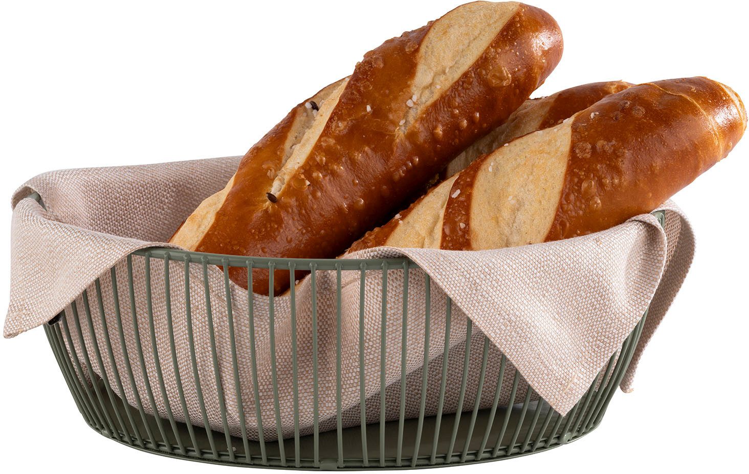 APS Brotkorb SVART, Metall, (1-tlg), 24 x 19 cm, H: 8 cm