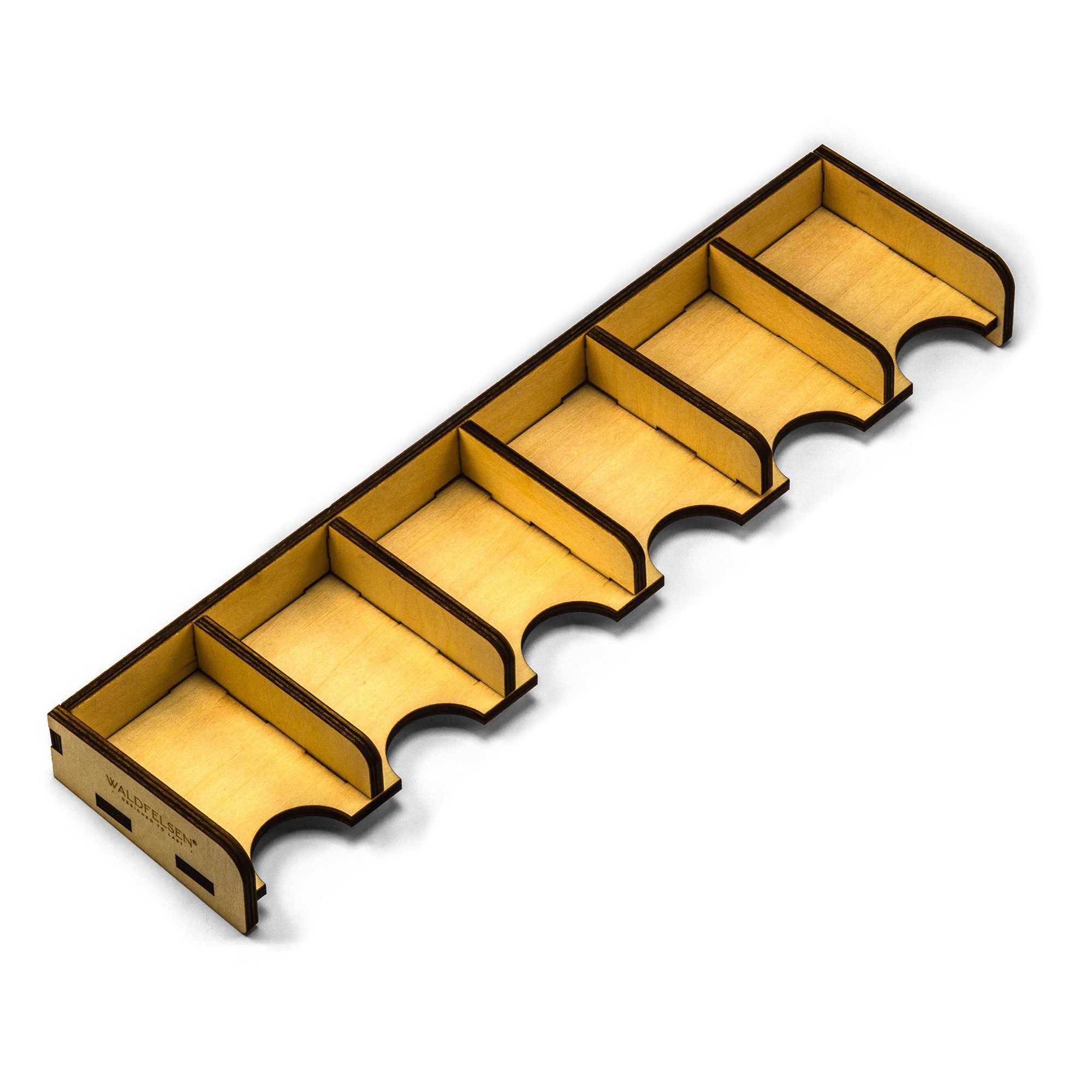 Waldfelsen Spiel – Spielkartenhalter Holz Organizer passend für Die Siedler von Catan, Spielmaterial, Verschiedene Größen