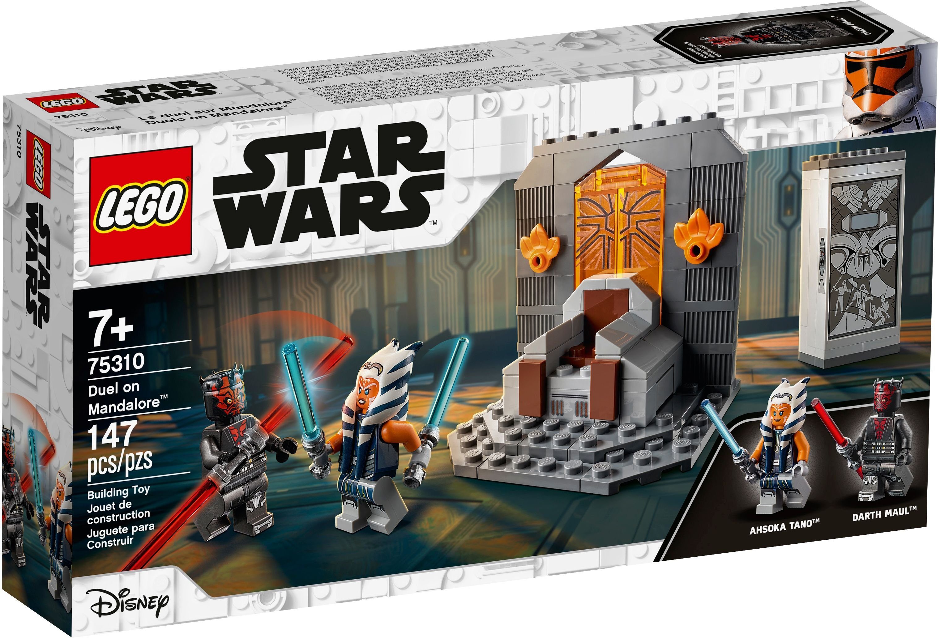 LEGO® Konstruktionsspielsteine LEGO® Star Wars™ - Duell auf Mandalore™, (Set, 147 St)