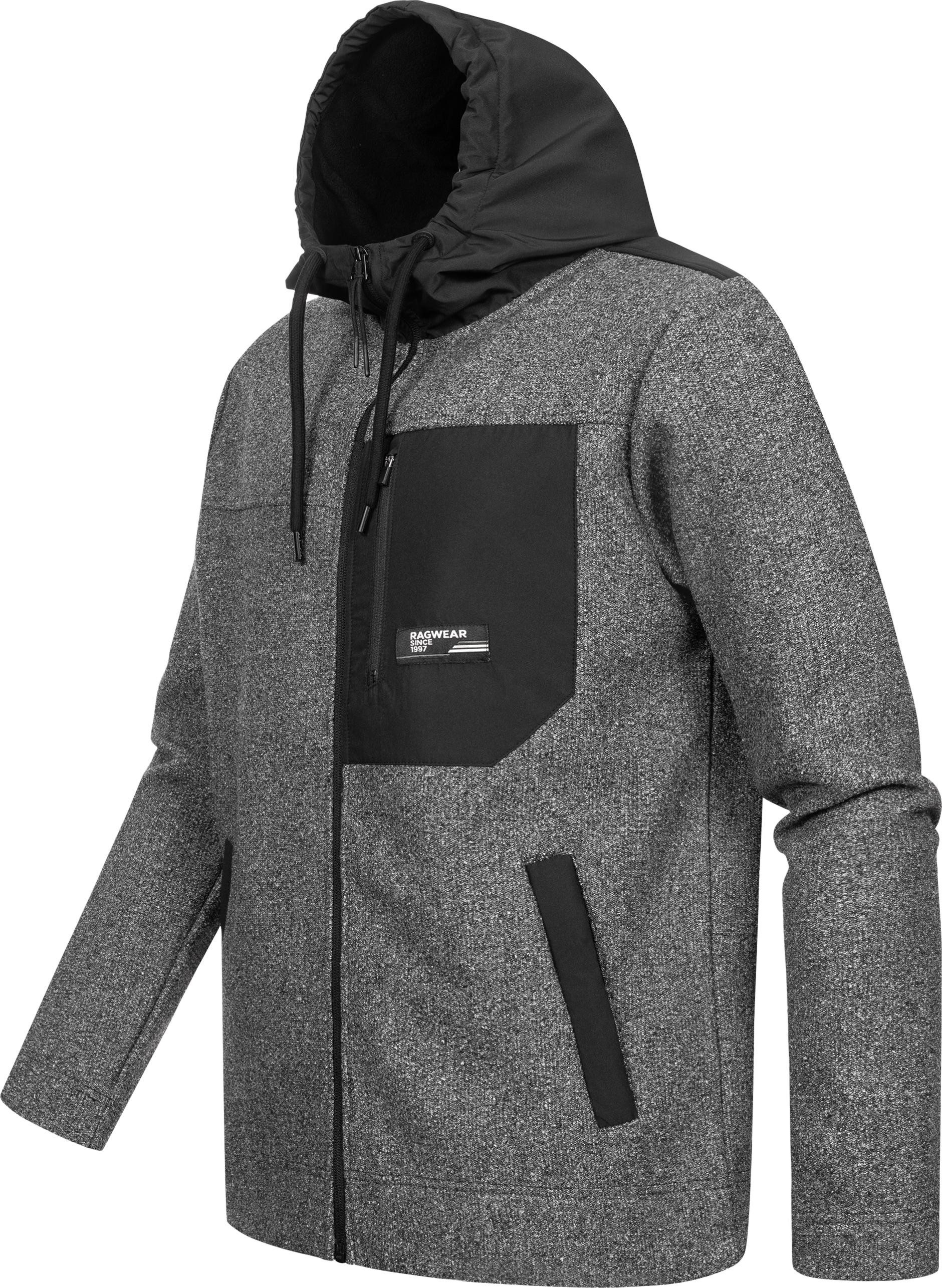 Ragwear Fleecejacke Brodney Stylische Herren Übergangsjacke mit Brusttasche günstig online kaufen