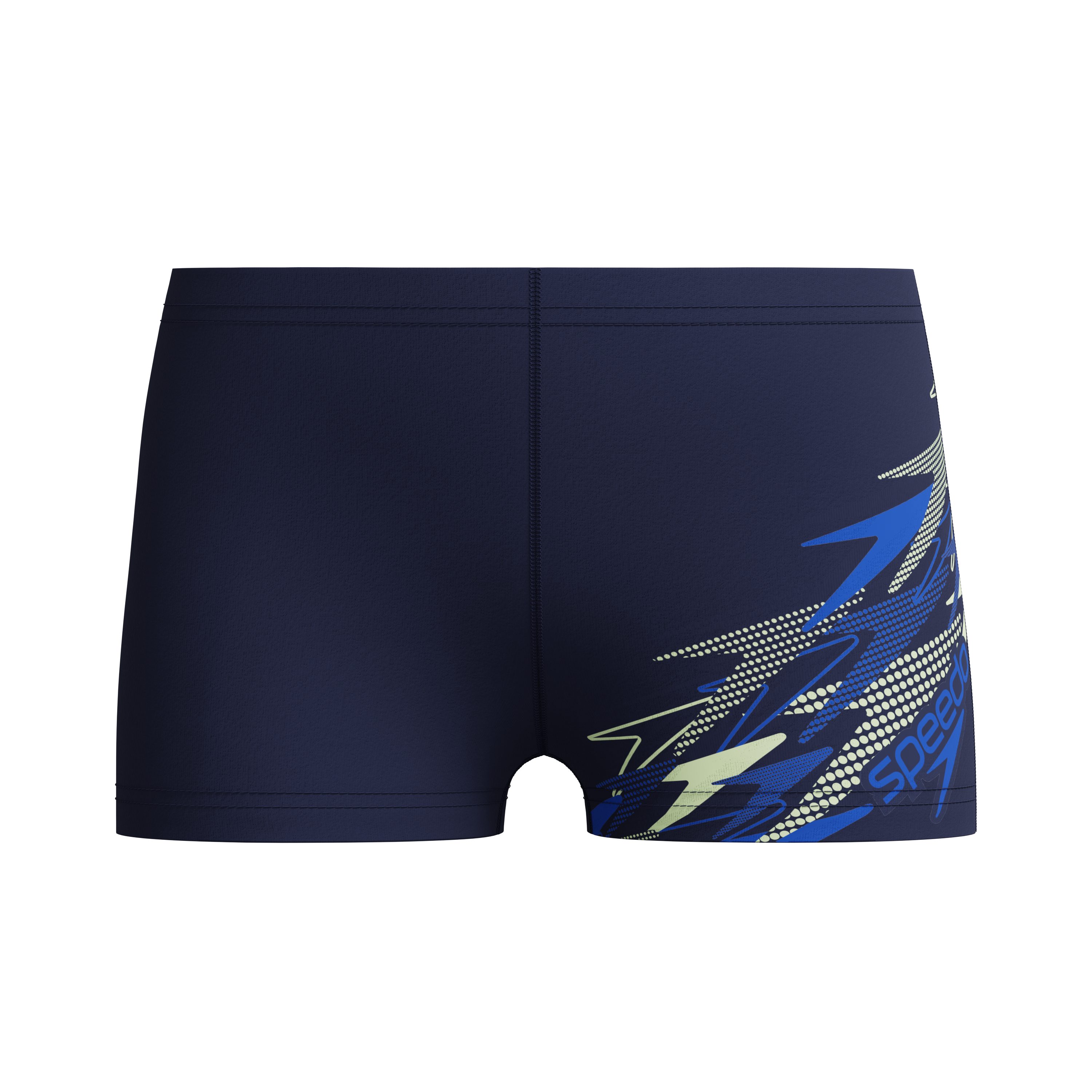 Speedo Badehose Medley Logo Aquashort für Kinder und Jugendliche, mit Frontfutter, mit internem Kordelzug