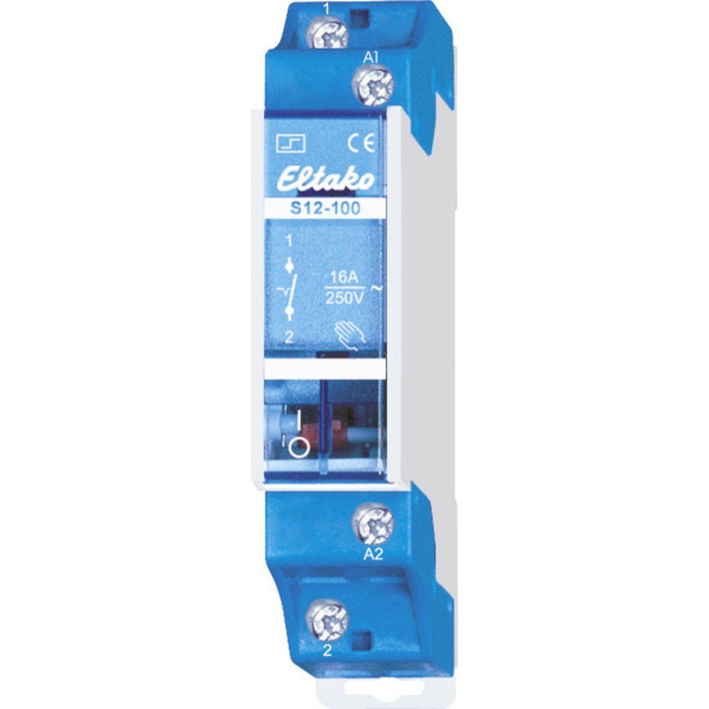 Stromstoßschalter Stromstoß-Schalter Hutschiene Eltako S12-100-24V DC 1 Schließer 24 V 1