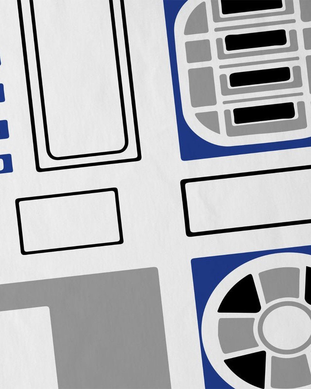 style3 T-Shirt R2 Droide star krieg wars der sterne vader xwing luke kostüm günstig online kaufen