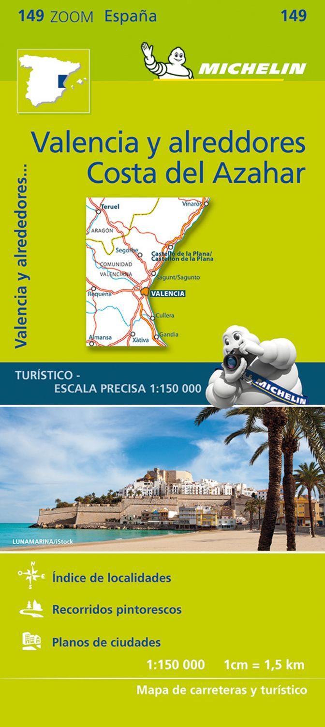 Michelin Costa del Azahar, Valencia y alreddores / diverse