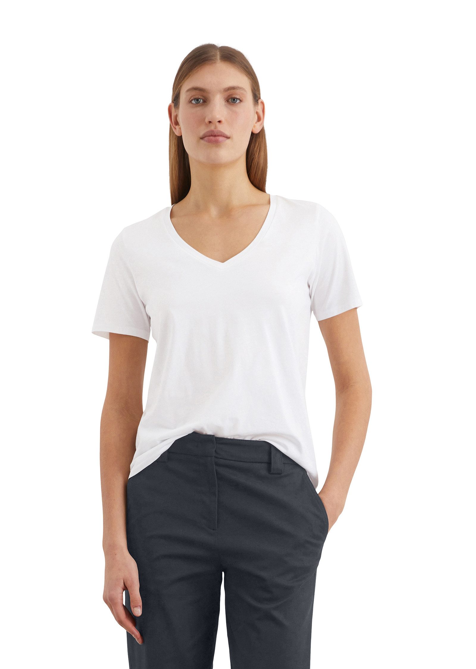 Marc O'Polo T-Shirt aus Organic Cotton günstig online kaufen