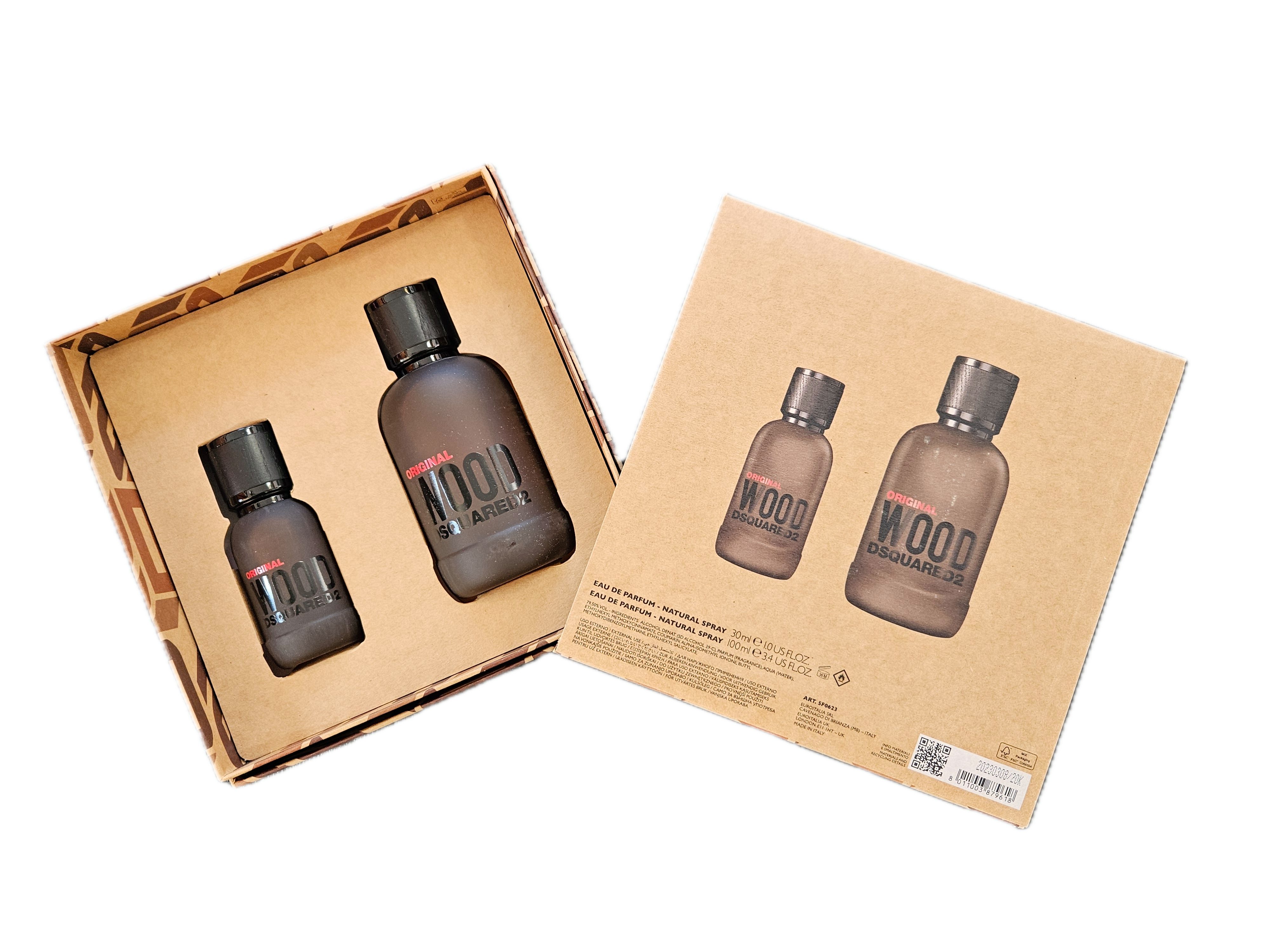 Dsquared2 Eau de Parfum Wood Original Set 100 ml Eau de Parfum + 30 ml Eau de Parfum