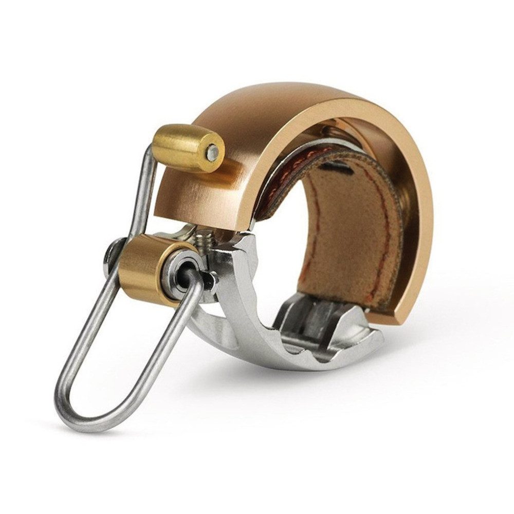 Knog Fahrradklingel Knog Oi Luxe Small brass 22.2mm