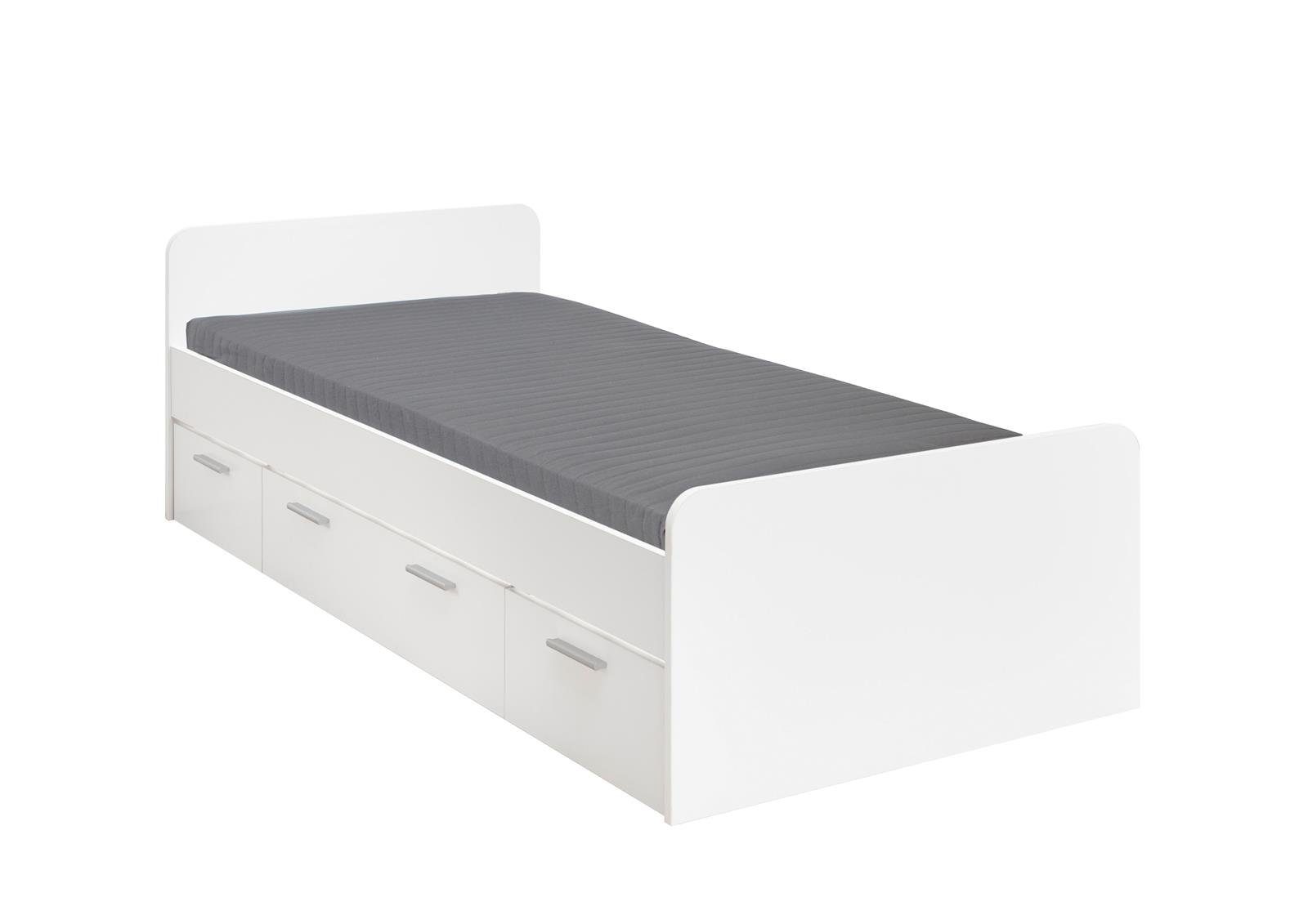 Begabino Bettgestell 95,1 x 65,5 x 204 cm (B/H/T)