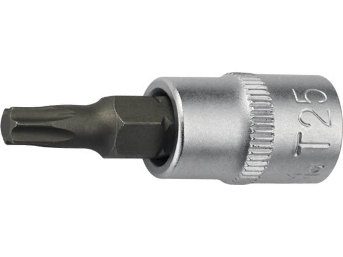 PROMAT Steckschlüssel - T10 1/4 PROMAT 6,3 L.32mm (1/4) TX Zoll Steckschlüsseleinsatz mm