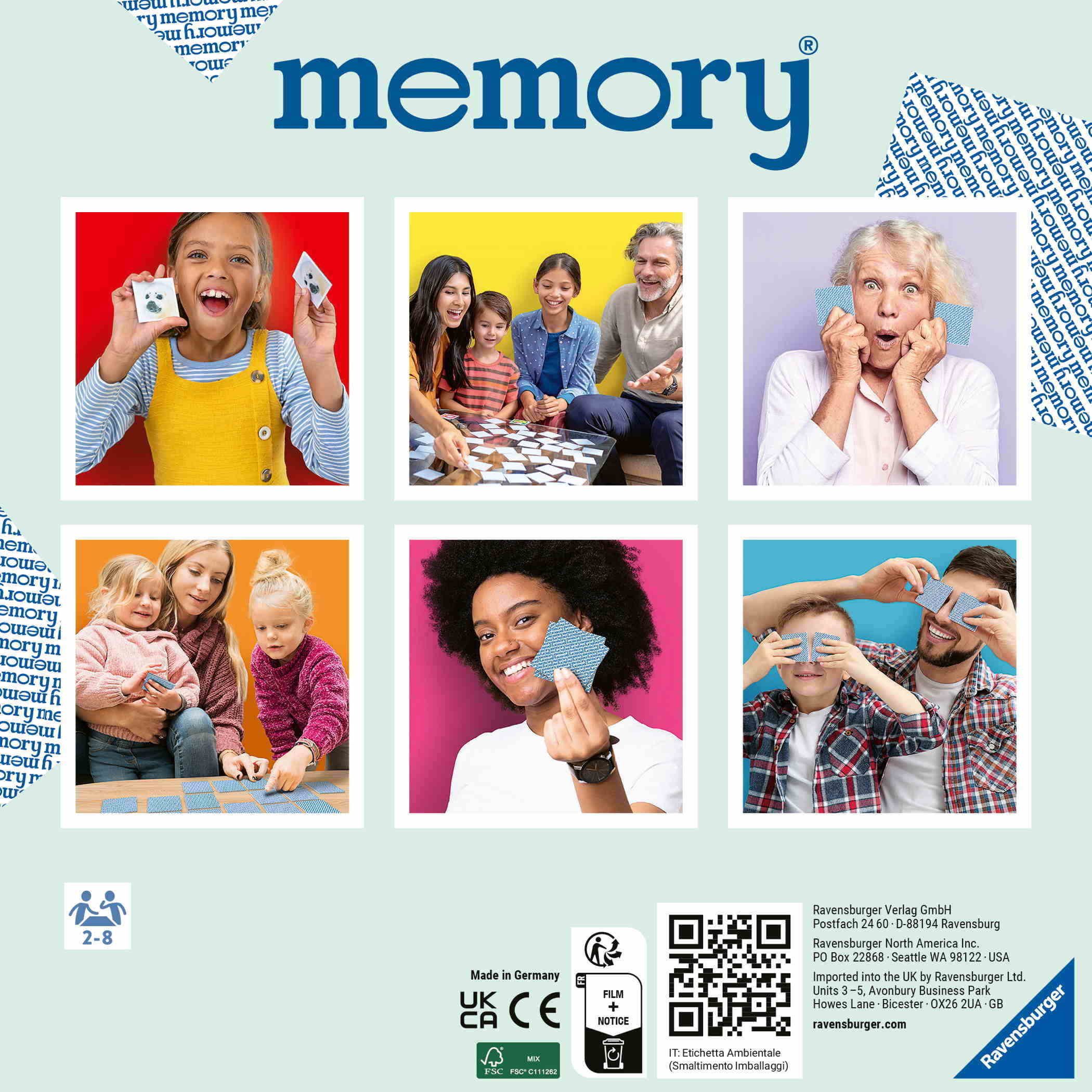 Ravensburger Spiel 64 Karten Kinderspiel Kartenlegespiel memory Disney Wish 22595