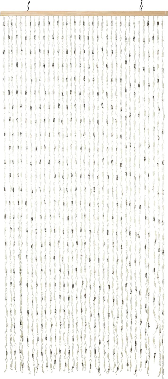 Koopman Türvorhang Vorhang Sichtschutz 197cm Papiervorhang 36 Stränge (1 St), Papier, 197x90cm, an Holzleiste, Papierstränge, Blicktschutz