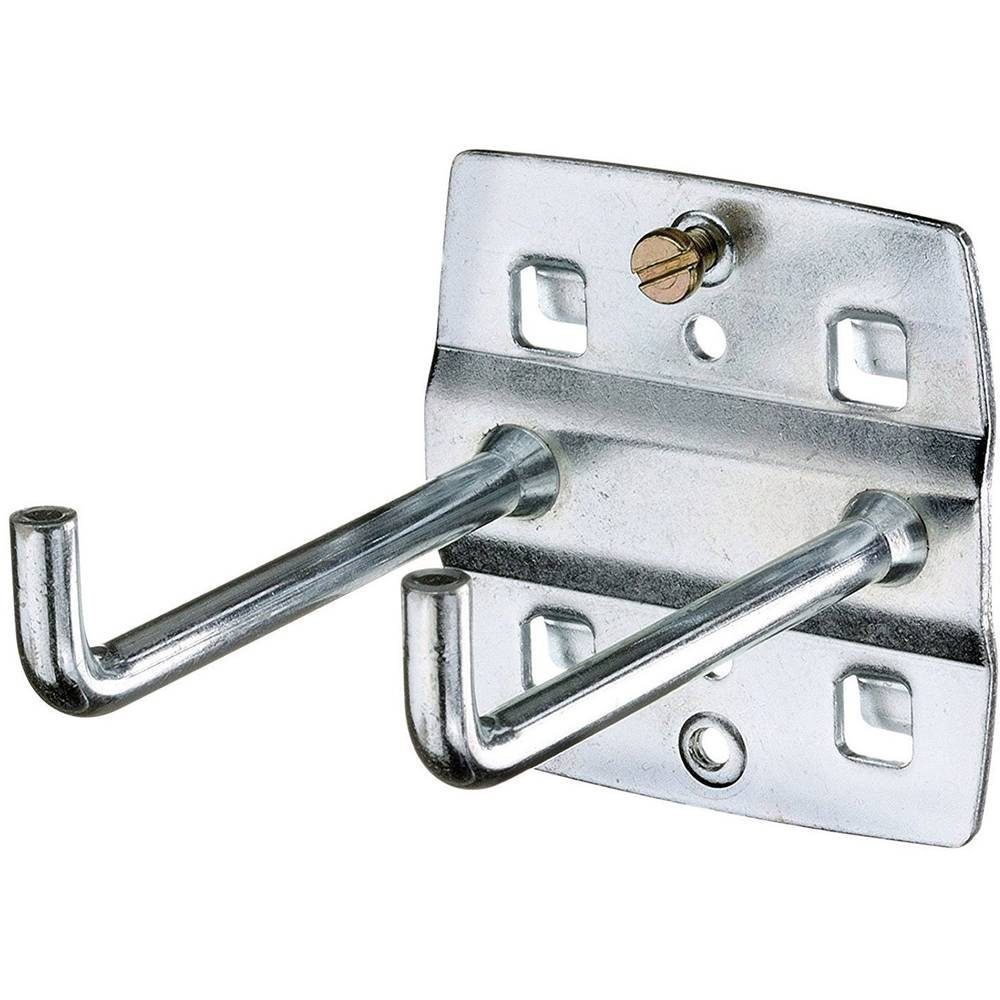 Gedore Lochwand Werkzeughaken doppelt, senkrechtes Hakenende 75x6