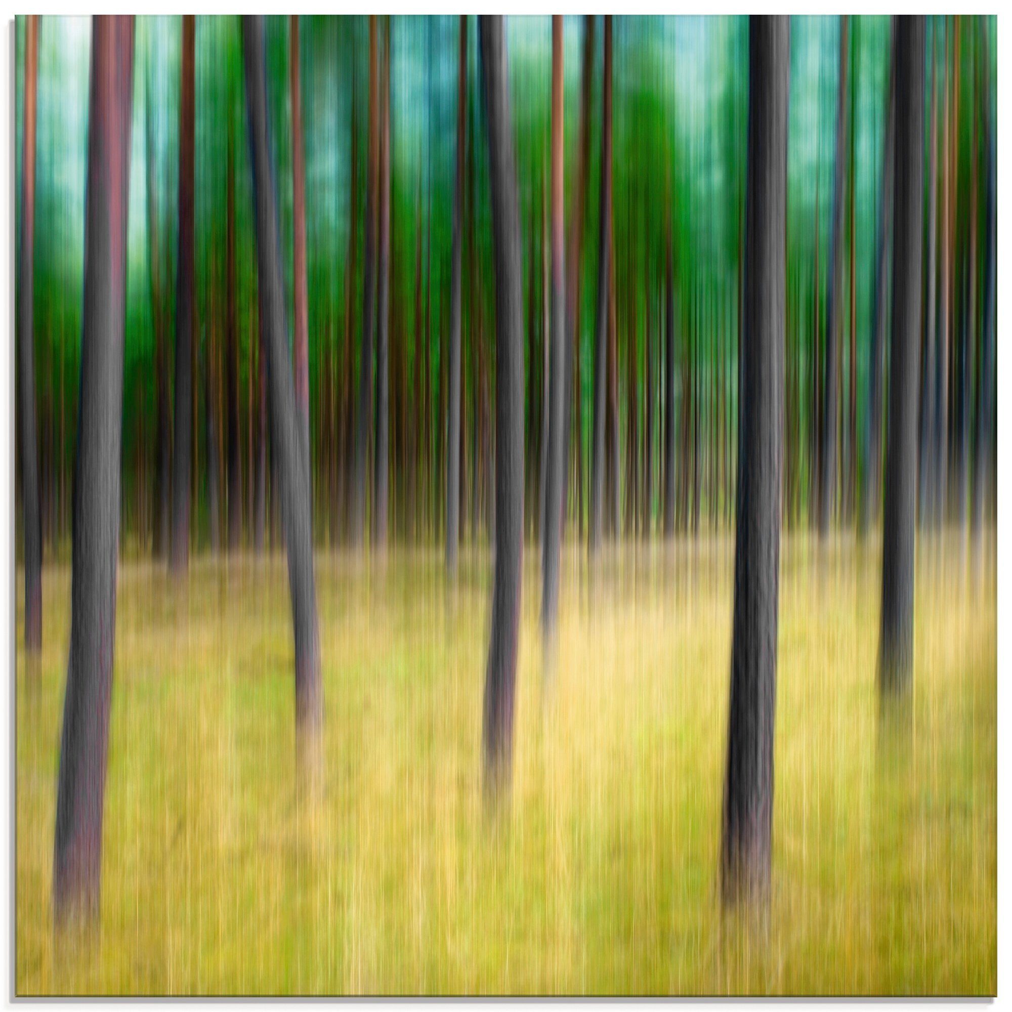 Artland Glasbild Kiefernbäume, Bäume (1 St), verschiedenen Größen in