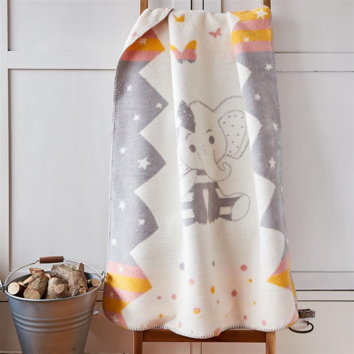 Babydecke 90x120 cm - flauschig weich günstig online kaufen
