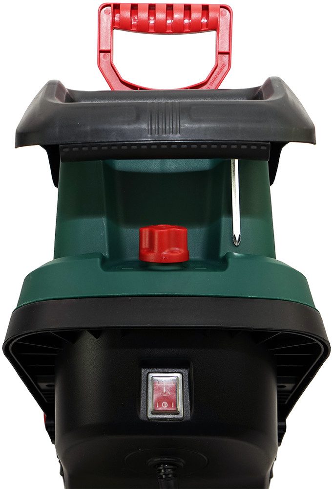 Parkside Messerhäcksler PMH 2400 C3, 2400W, Gartenhäcksler, Häcksler Garten, Schredder, 4,00 cm max. Astdurchmesser