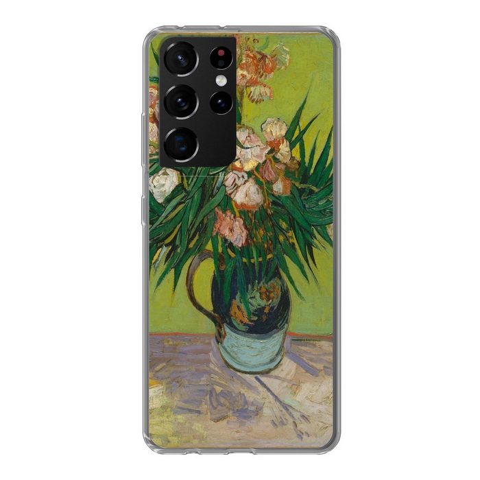MuchoWow Handyhülle Der Oleander - Vincent van Gogh Phone Case Handyhülle Samsung Galaxy S21 Ultra Silikon Schutzhülle