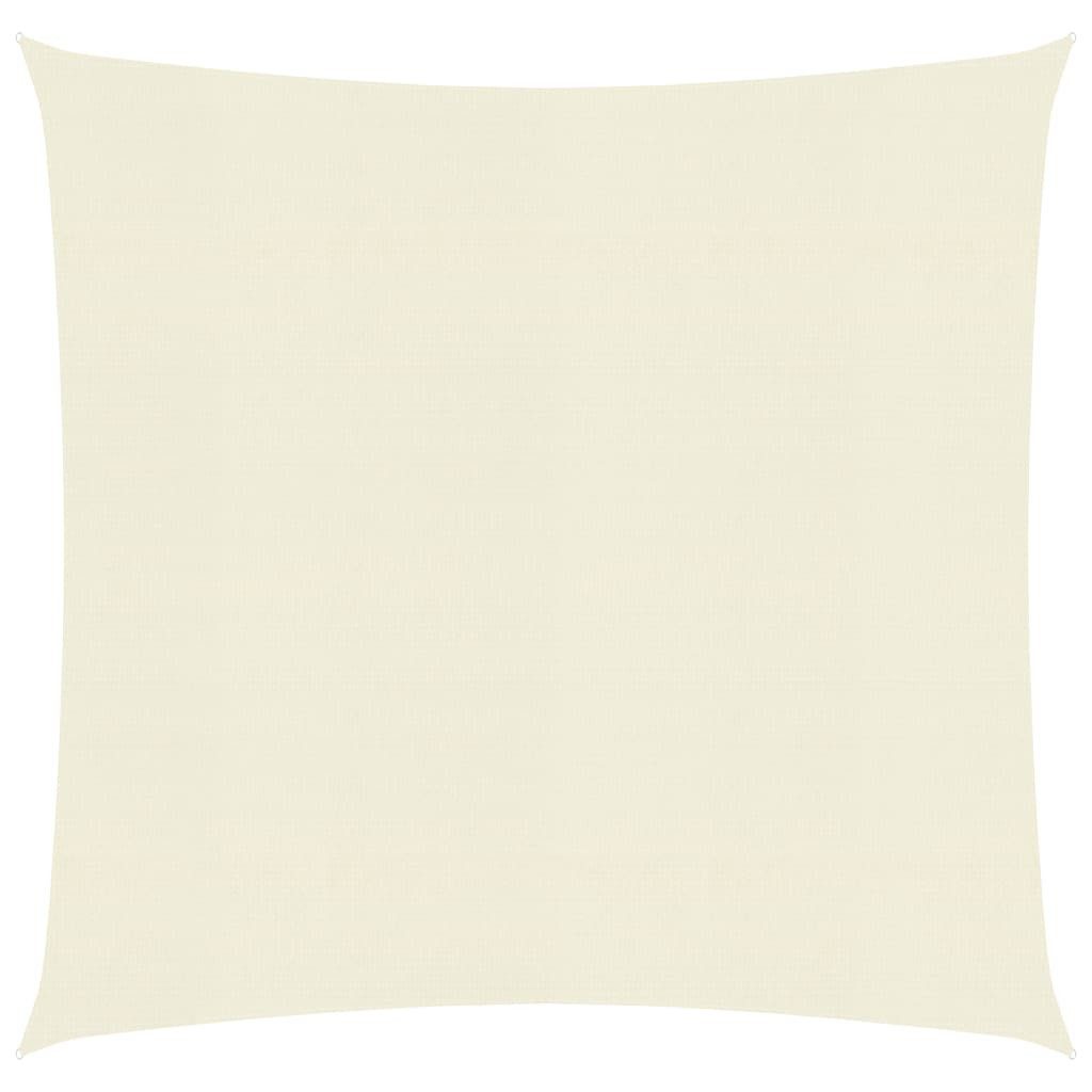 Sonnensegel Sonnensegel 160 g m² Creme 4,5x4,5 m HDPE Beschattung Quadrat
