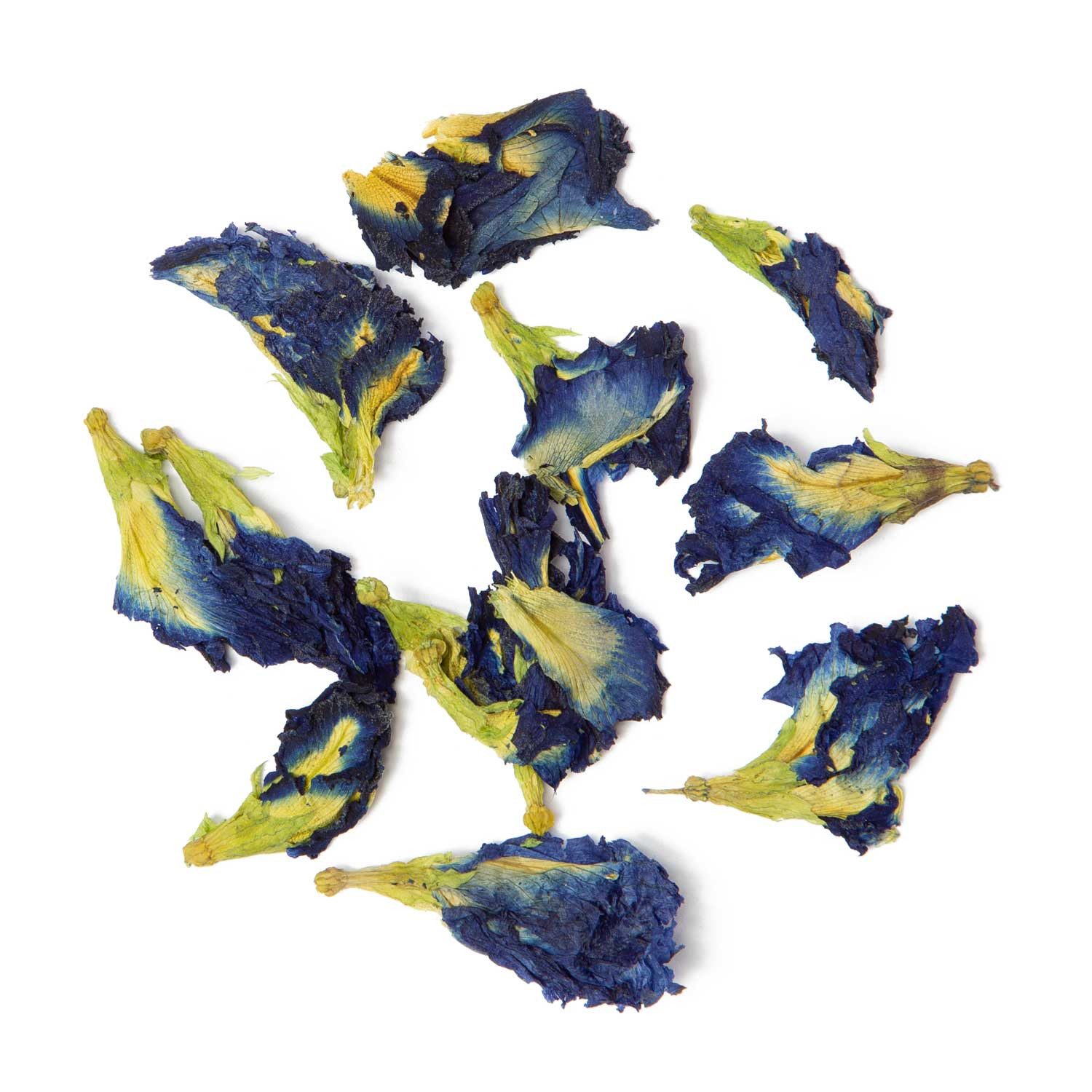 tea exclusive Tee Blue Pea Flower, Anchan Blüten (Clitoria ternatea), 80g Beutel