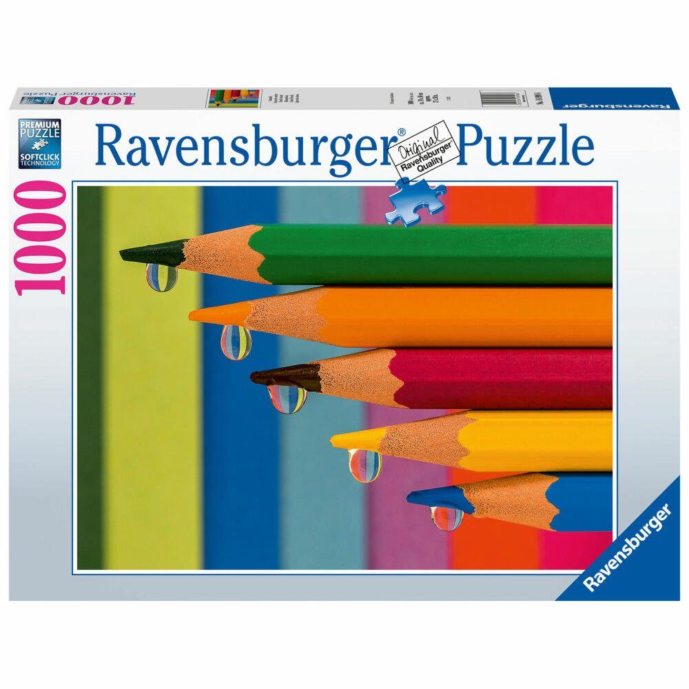 Ravensburger Puzzle Buntstifte, Puzzleteile