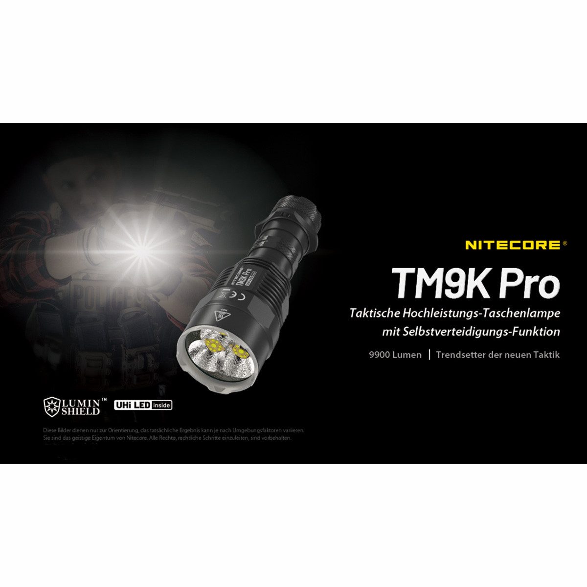Nitecore LED Taschenlampe TM9K PRO 9900 Lumen - LED-Taschenlampe günstig online kaufen