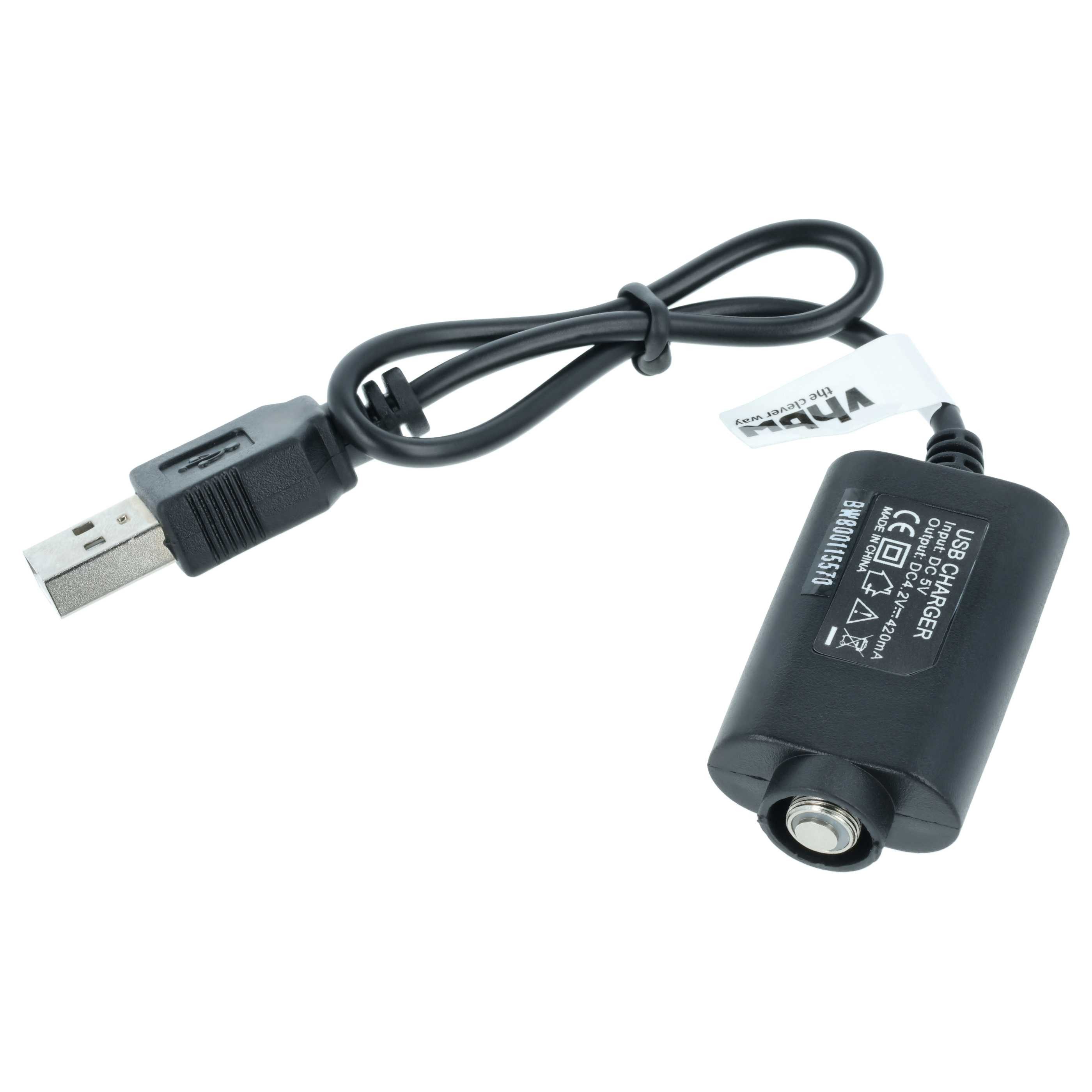 vhbw passend für Joyetech eGo, eGo-C E-Zigarette USB-Kabel