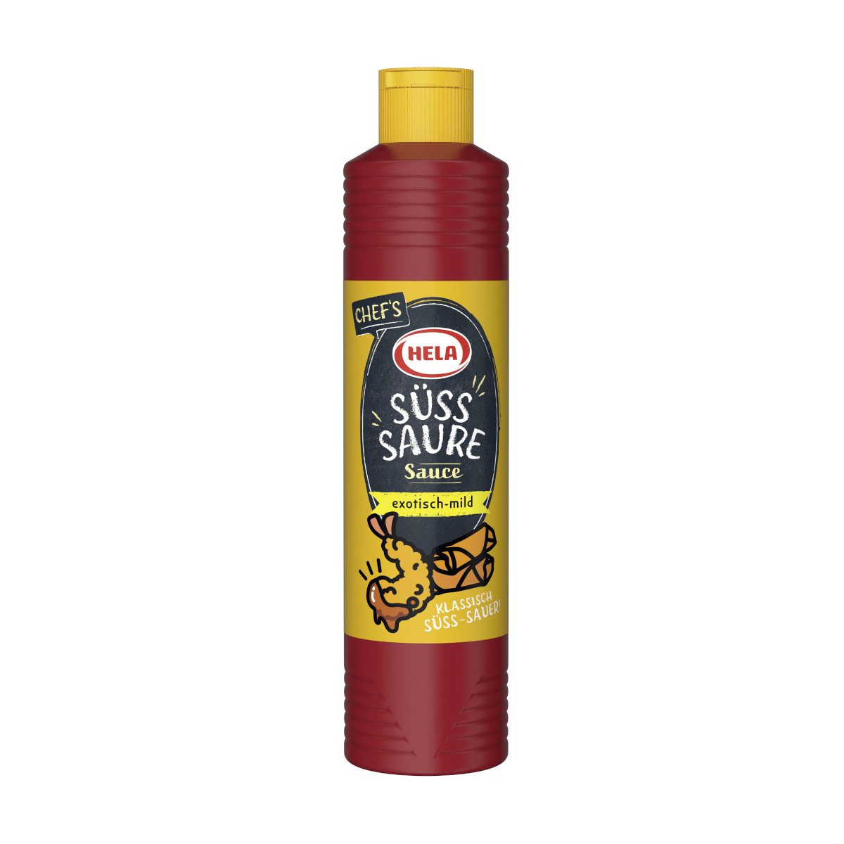 HELA Saucen, Hela Süss Saure Sauce exotisch mild fein fruchtig Packung 800ml