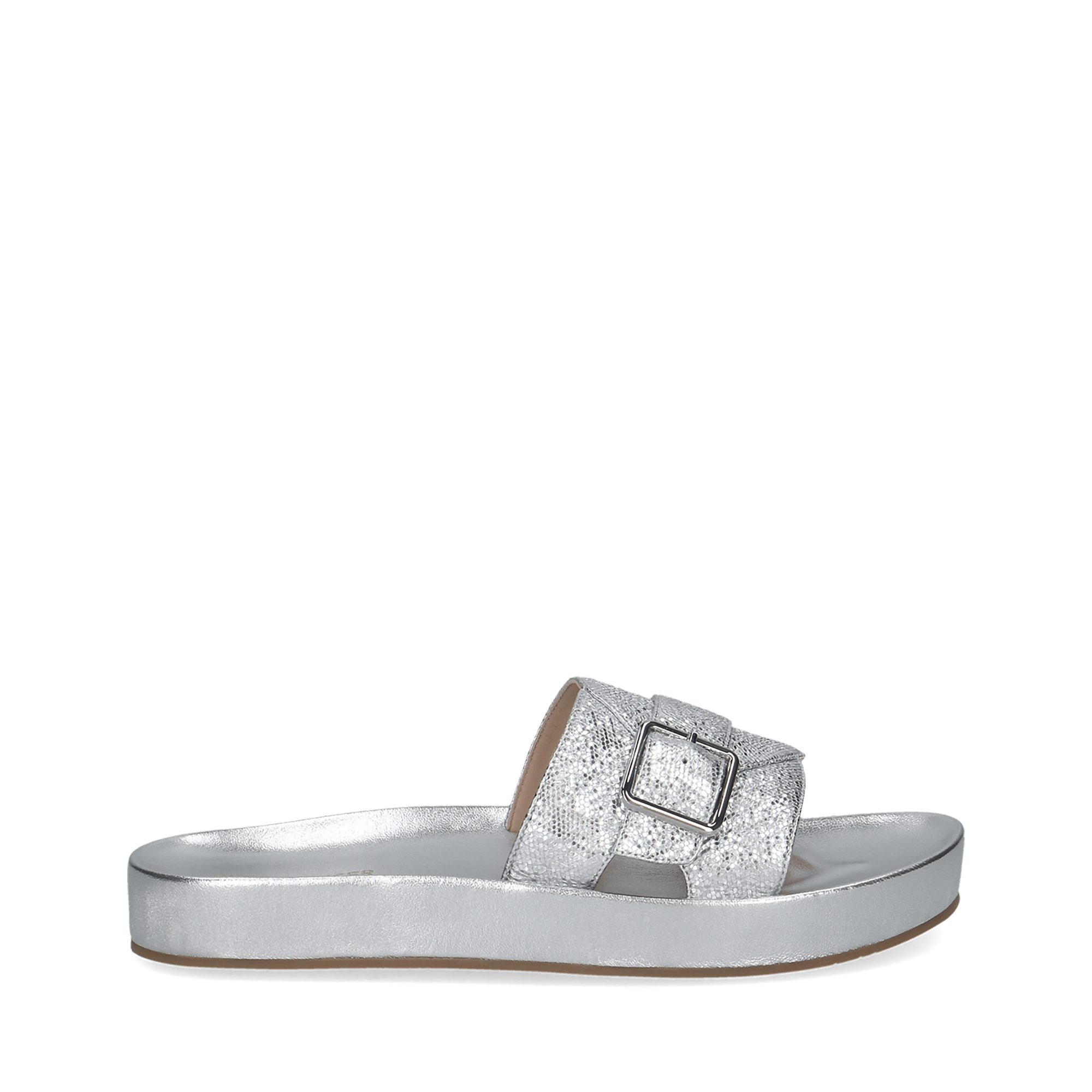 Peter Kaiser Peter Kaiser 77106 941, Sandaletten, Grau, metallik, Damen Sandalette
