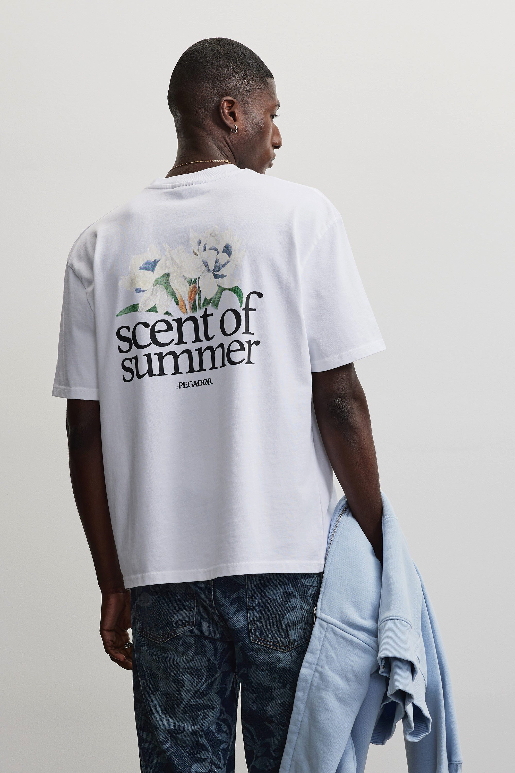 PEGADOR Rundhalsshirt MILES OVERSIZED TEE