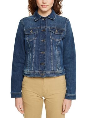 Esprit Jeansjacke Jeansjacke in schmaler Passform