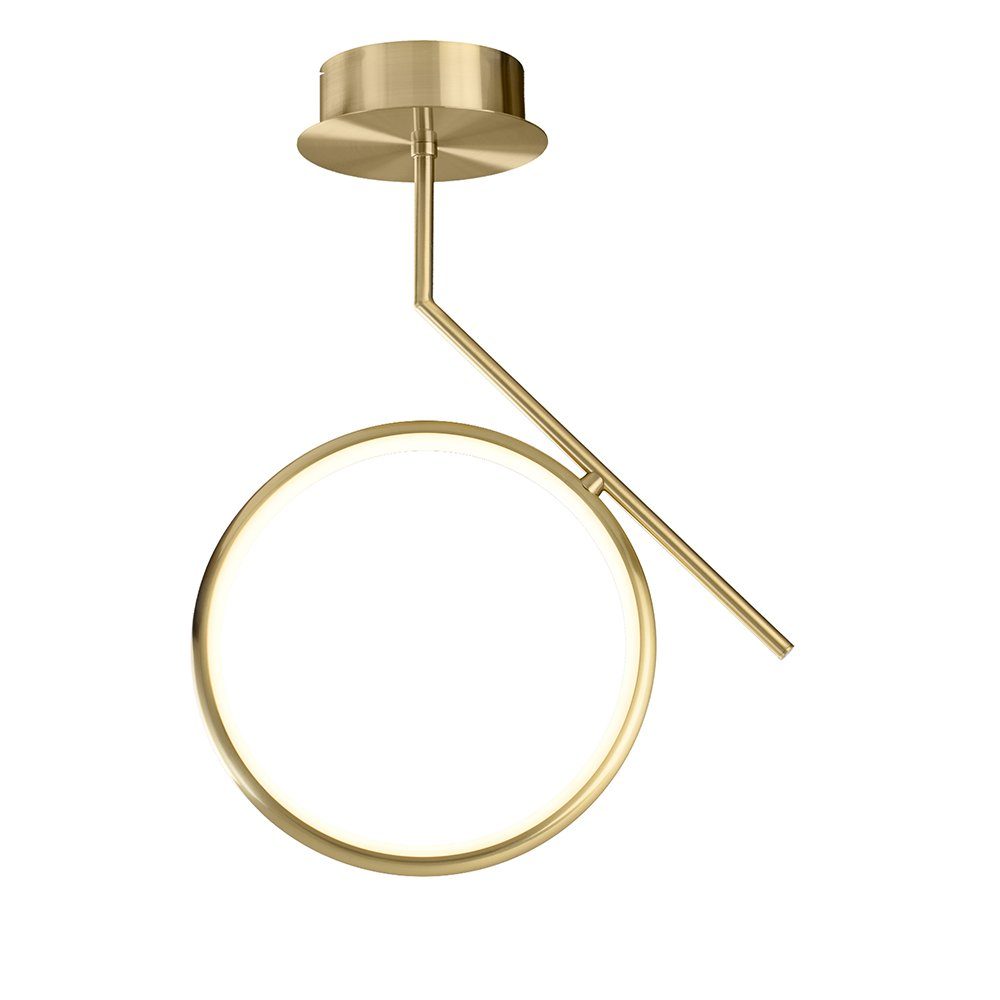 Mantra Deckenleuchte 1 Ring LED-Deckenleuchte 20W Olimpia Gold-satiniert