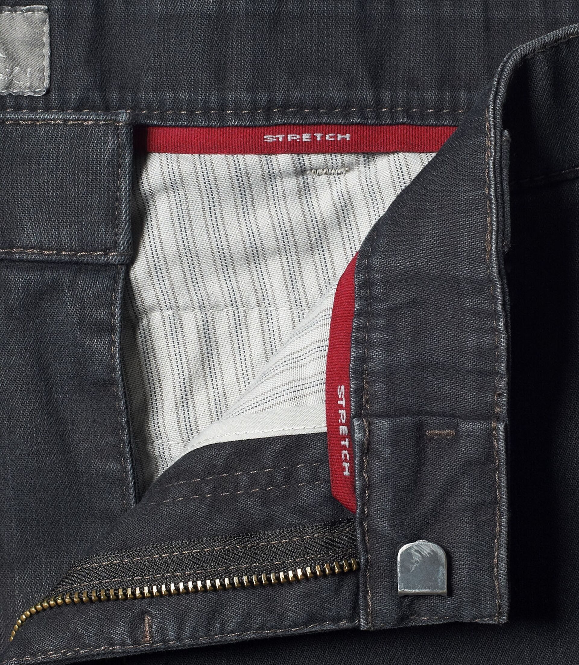 MEYER 5-Pocket-Jeans Roma aus Stretch-Denim mit Dehnbund
