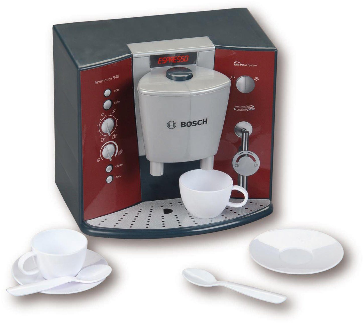 Klein Kinder-Kaffeemaschine Bosch Kaffeemaschine mit Sound & Espressoset, m günstig online kaufen