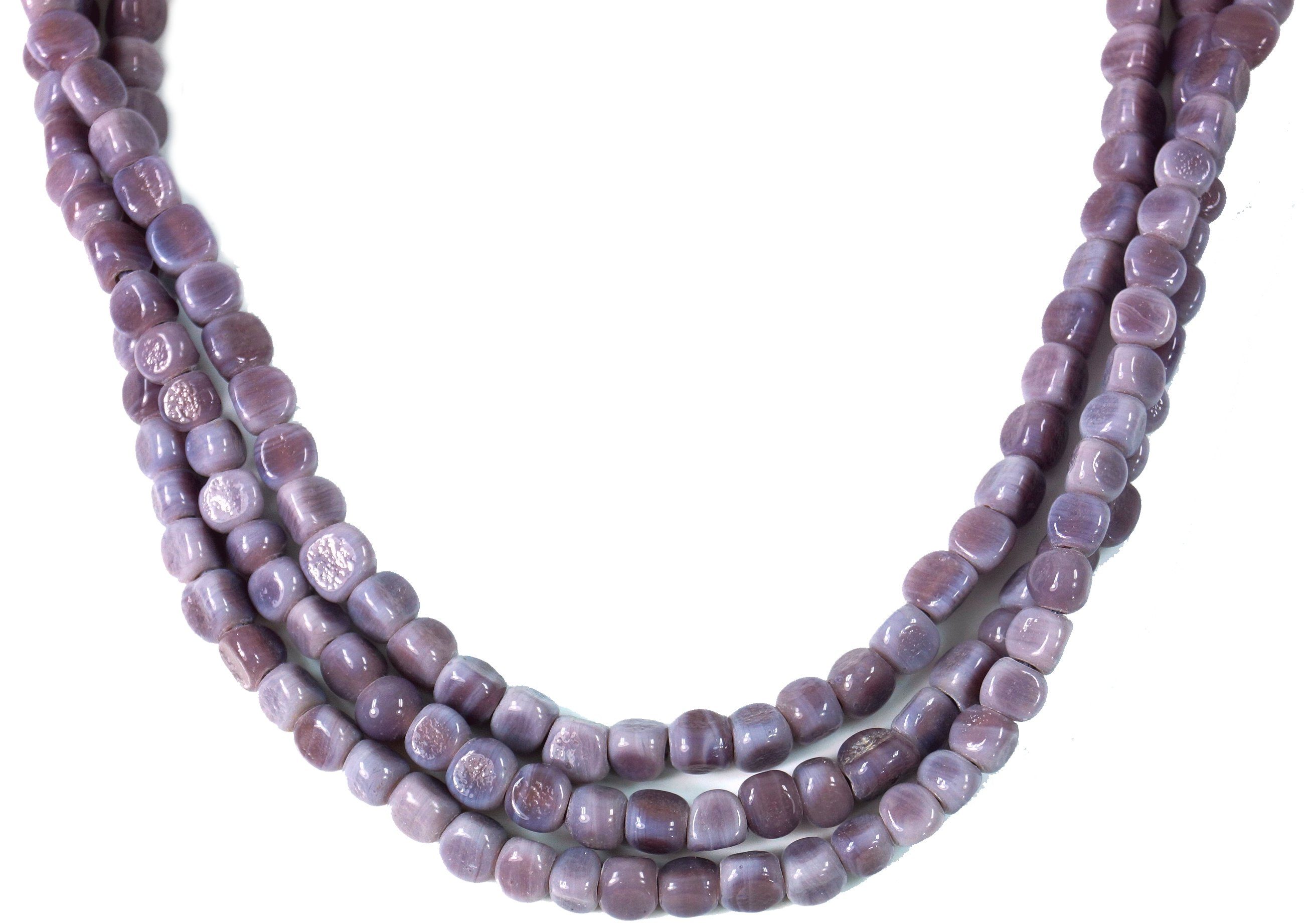 Guru-Shop Perlenkette Modeschmuck, Boho Perlenkette - Modell 16