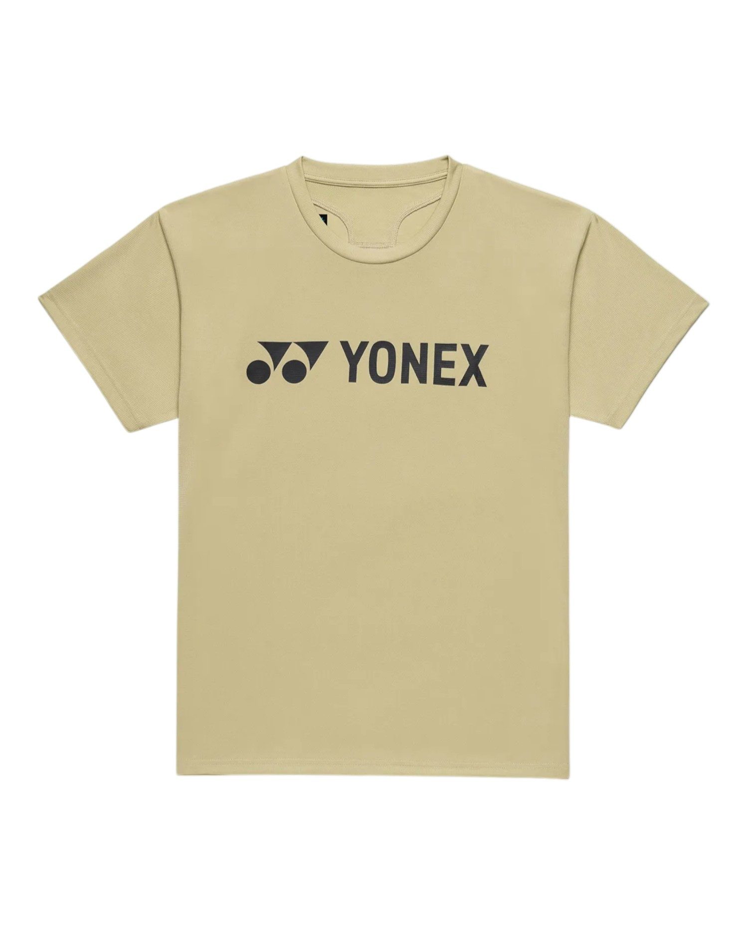 Yonex T-Shirt Practice Logo 16856J (100% Polyester) 2026 khaki Jungen