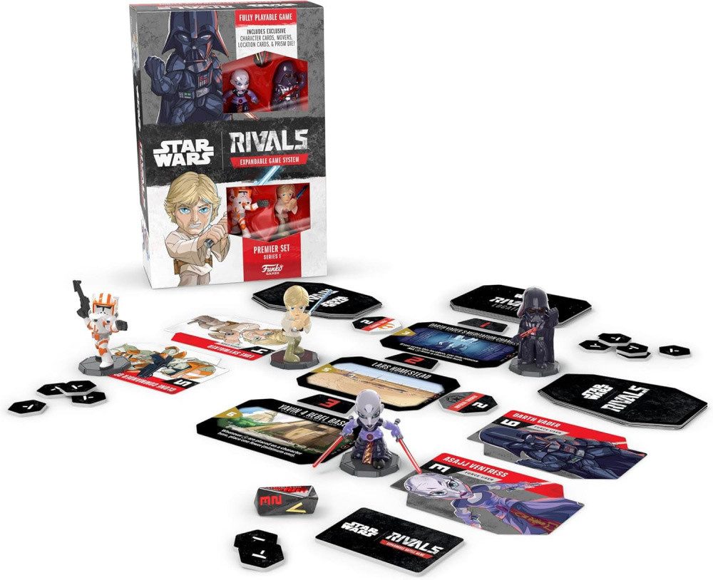 Funko Spiel Star Wars Rivals Spiel Premier Set Series 1 *Englische Version*