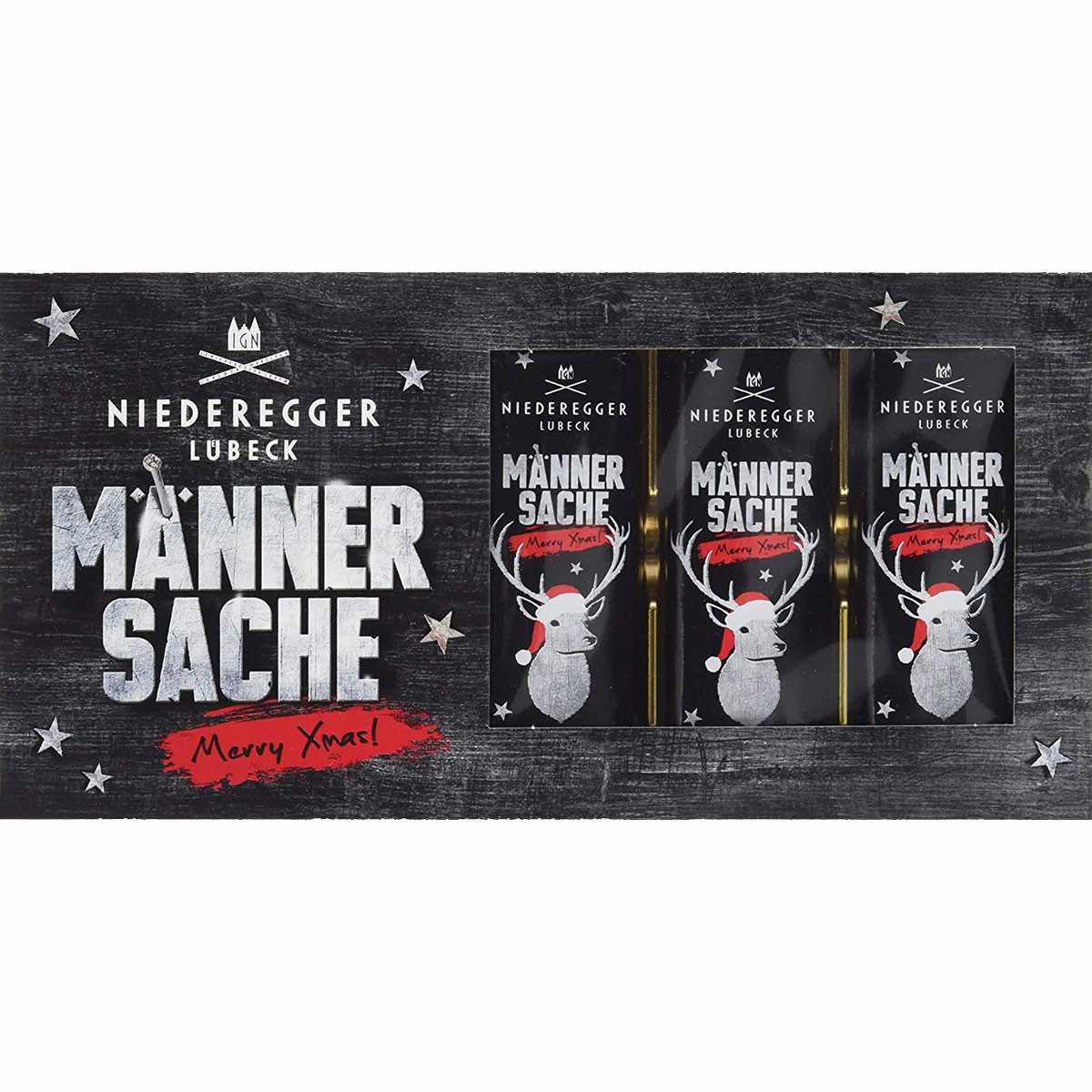 Niederegger Süßigkeit, Niederegger Marzipan Mini Brote Weihnachten Männersache 175g 5er Pack