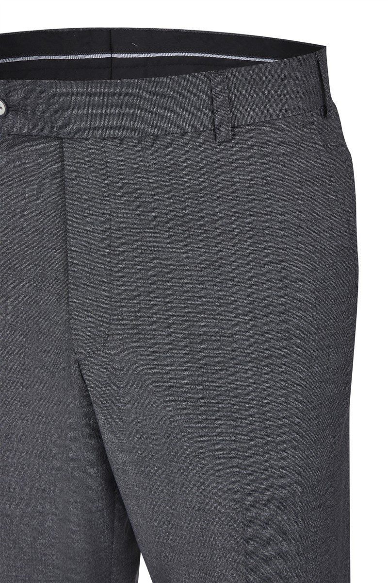 Atelier Torino Anzughose Atelier-Torino MIX&MATCH Herren Hose Modern-Fit Anthrazit