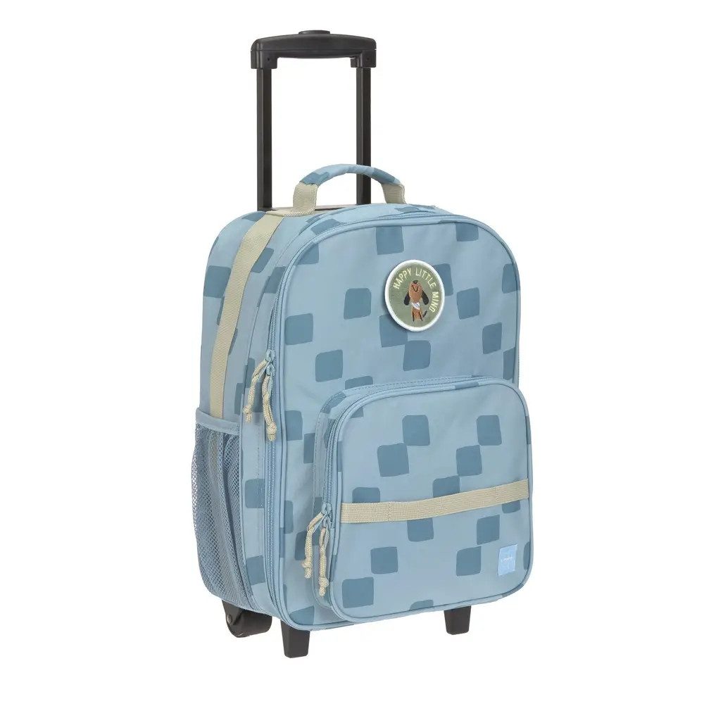 LÄSSIG Kinderkoffer Trolley Pattern Party blue