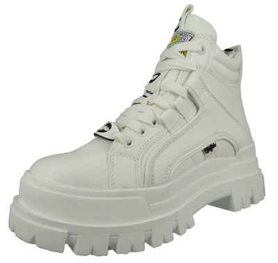 Buffalo 1622046 Aspha NC Mid Top Vegan White Sneaker