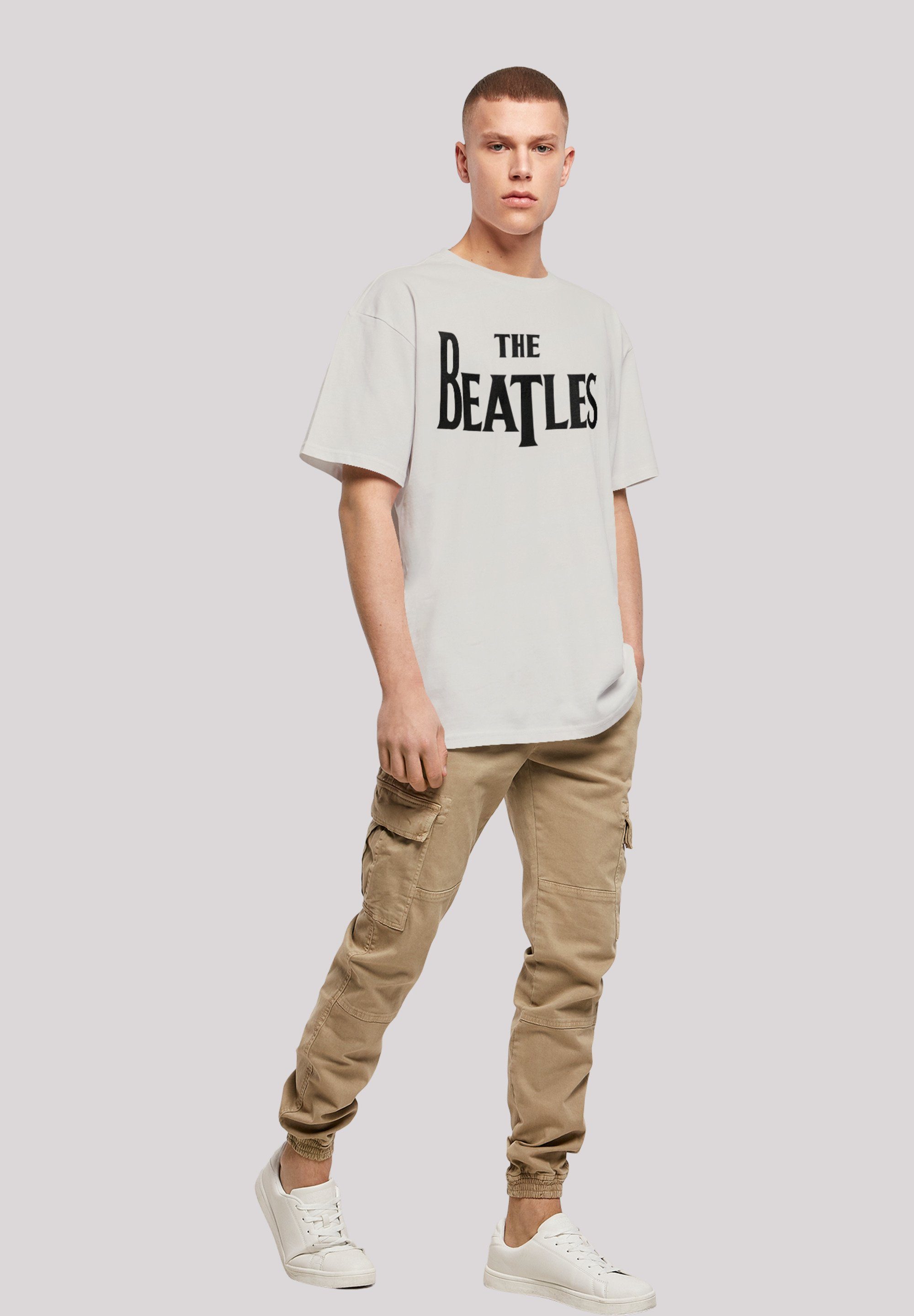 Drop Band lightasphalt T-Shirt Print T Beatles F4NT4STIC Logo Black The