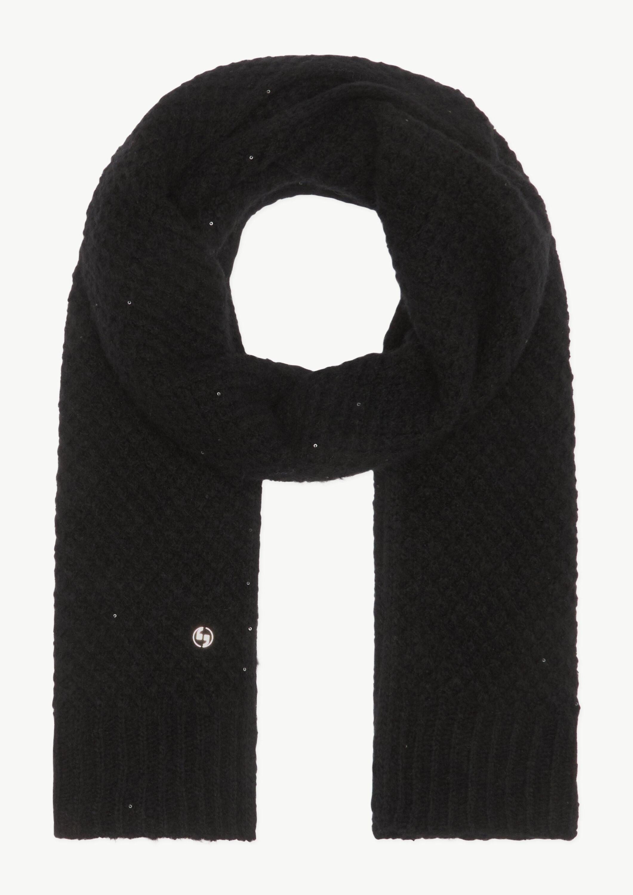comma Schal Tuch, Schal mit Pailletten-Details günstig online kaufen