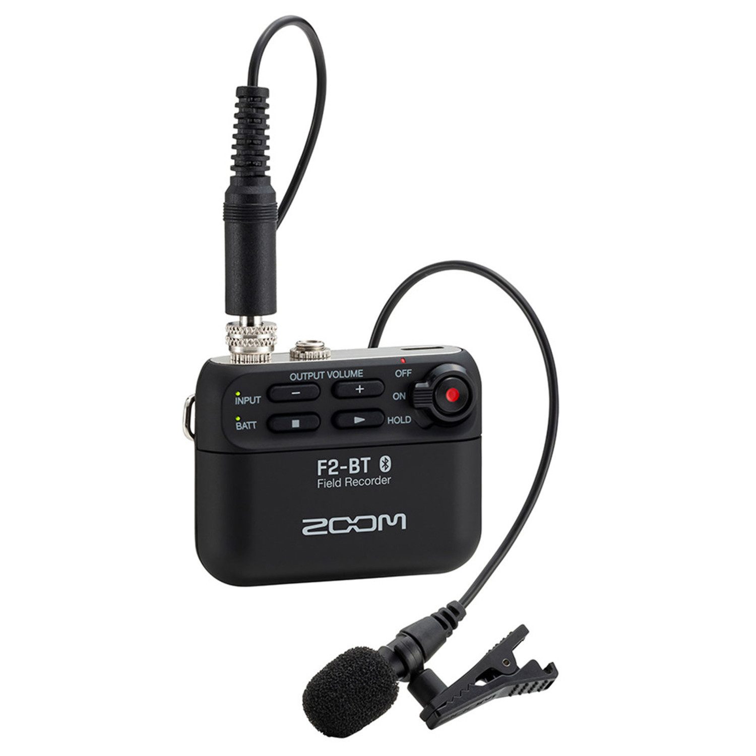Zoom F2-BT Bluetooth Field-Recorder Digitales Aufnahmegerät