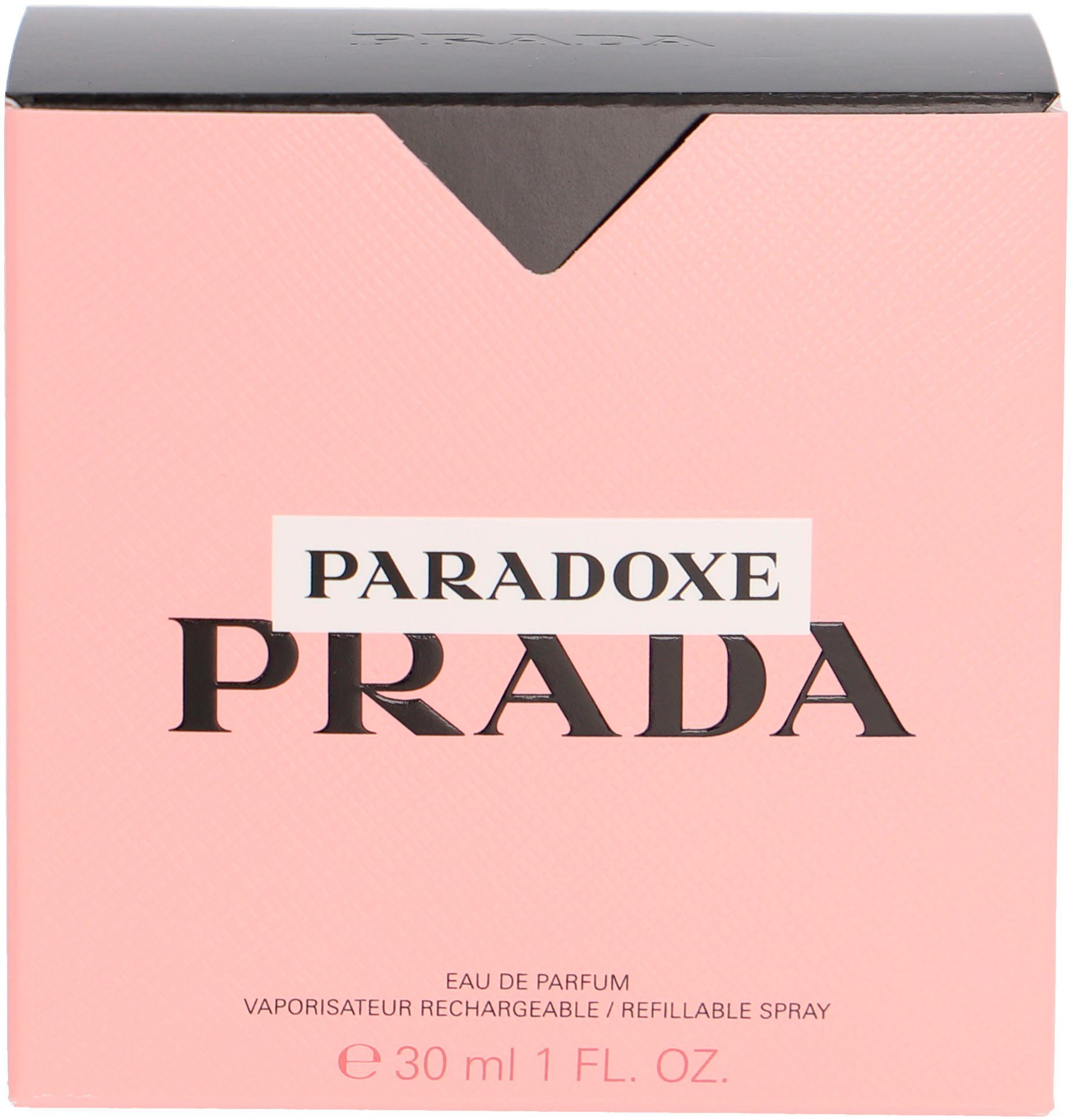 PRADA Eau de Parfum Paradoxe, mit belebendem ersten Eindruck
