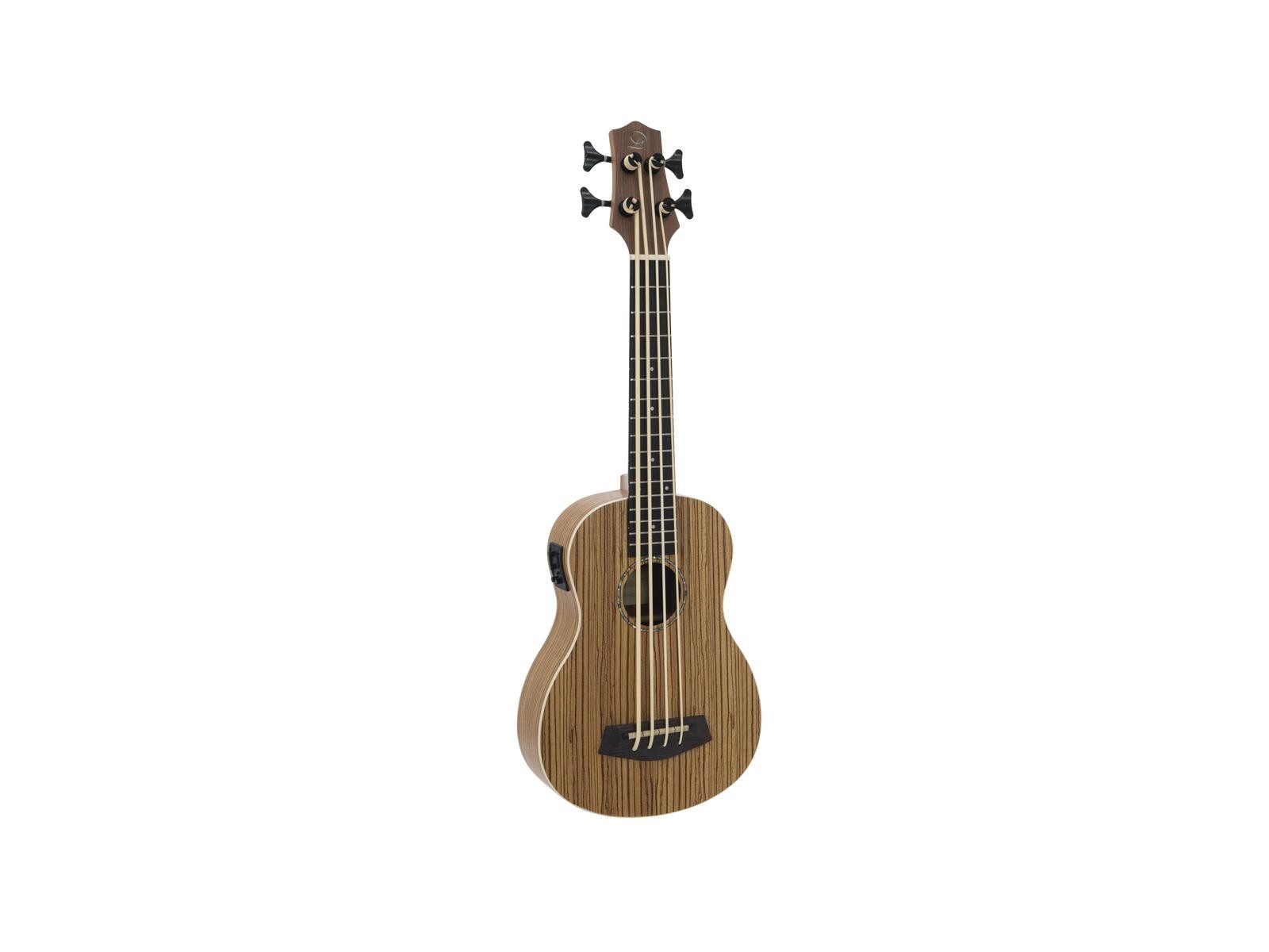 DIMAVERY Ukulele DIMAVERY UK-700 Bass-Ukulele. Zebra