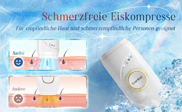 Diyarts IPL-Haarentferner, 999.999 Lichtimpulse, Haarentfernung, Blitze mit Eiskühlung Funktion, 2 Modi Laser Haarentfernung für Körper, Gesicht, Bikini-Zone & Achseln