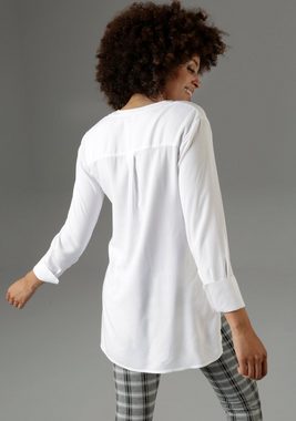 Aniston SELECTED Longbluse mit extra-langen Manschetten