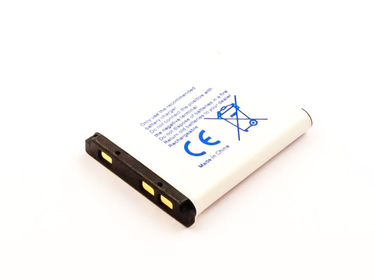 XS80 mAh MobiloTec Akku (1 kompatibel St) 650 Akku mit Akku Maginon Superslim